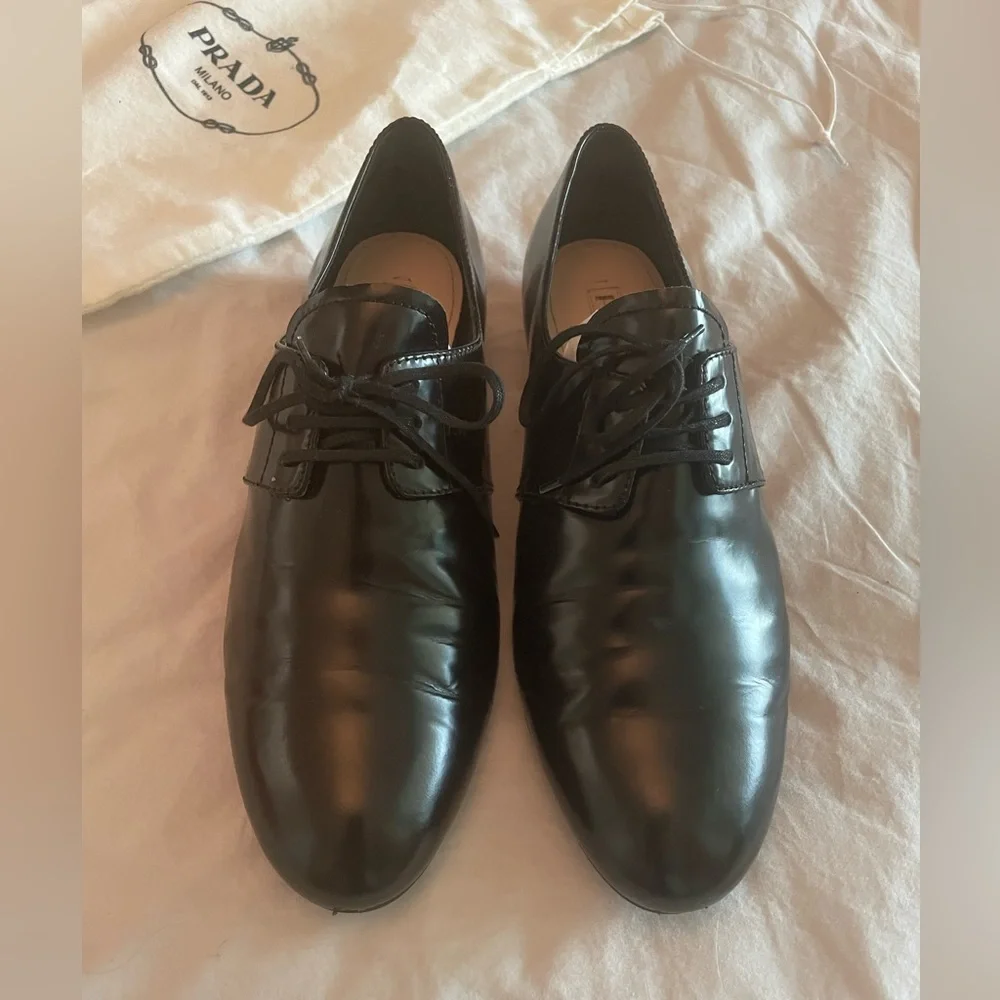 Prada patent leather Oxford loafers - Picture 7 of 9